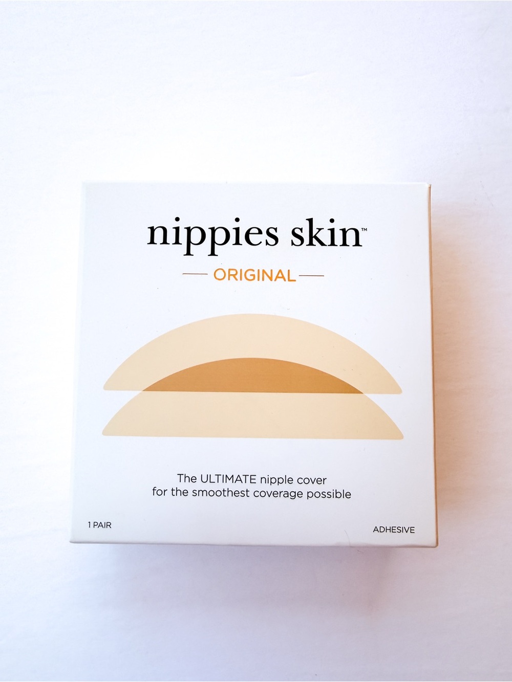 NEW Nippies Skin Original Nude Nipple Covers Adhesive 1 Pair